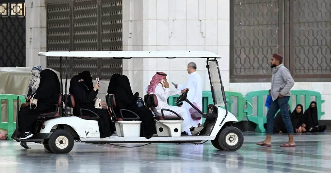 Over 278,000 Visitors Use Rapid Transport at Prophet’s Mosque in January