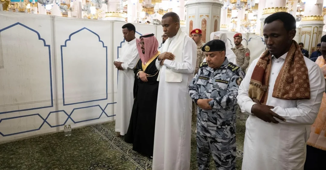 Somali Prime Minister Visits Prophet’s Mosque in Madinah