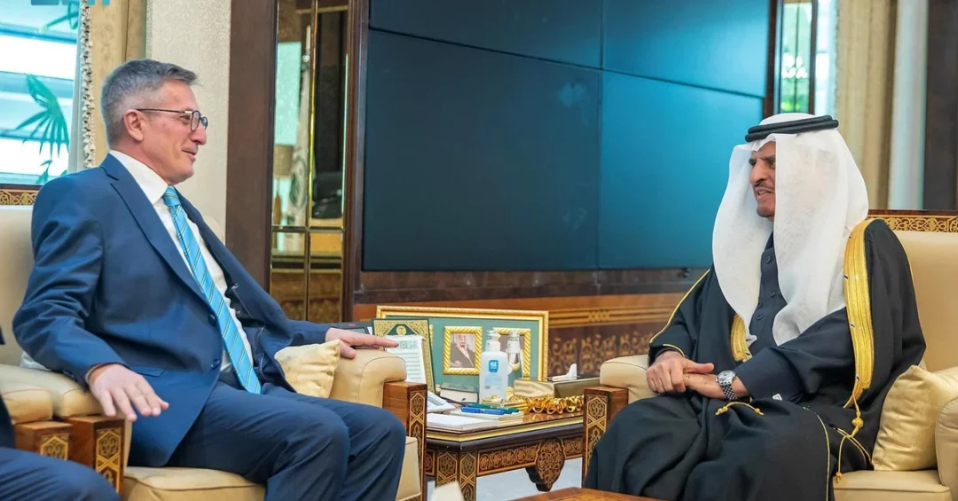 Saudi Vice Minister of Interior Meets Kosovan Ambassador in Riyadh