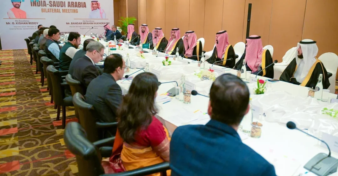 Saudi Minister Discusses Mining Cooperation with India in New Delhi
