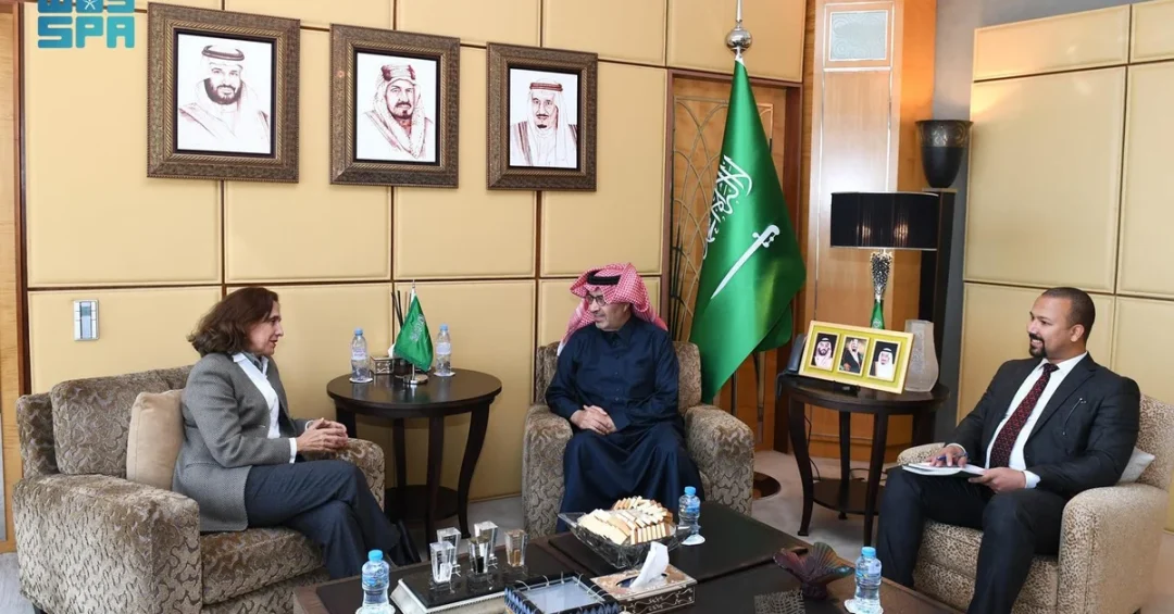 Saudi, Colombian Ambassadors Meet in Cairo to Boost Bilateral Ties
