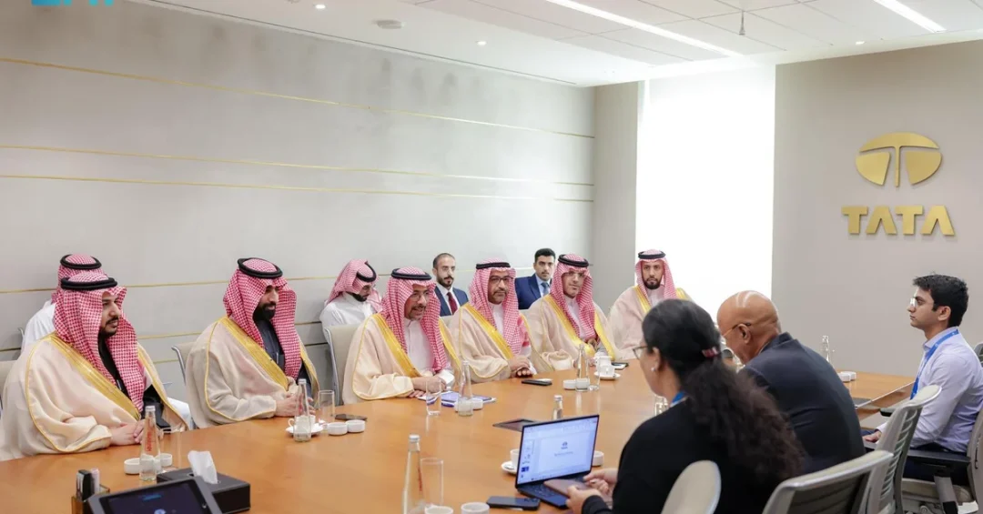 Saudi Minister Discusses Military and Tech Cooperation with TATA Group
