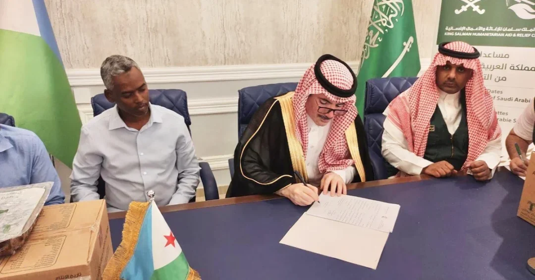 KSrelief Delivers 50 Tons of Dates to Djibouti as Saudi Gift
