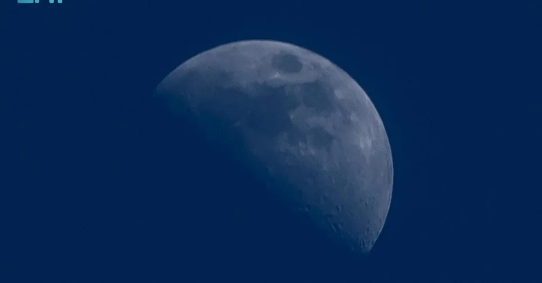 First Quarter Moon of Shaban Captivates Astronomers in Northern Borders