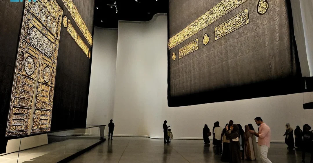 Islamic Arts Biennale 2025 Showcases Holy Kaaba Kiswah for First Time Outside Makkah