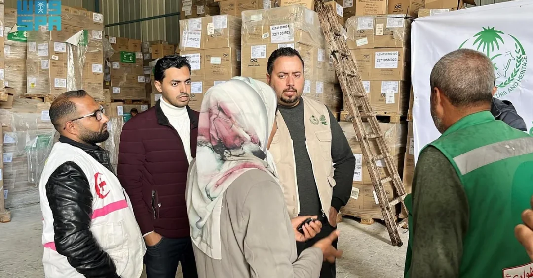 KSrelief Delivers 25 Truckloads of Medical Supplies to Gaza Hospitals
