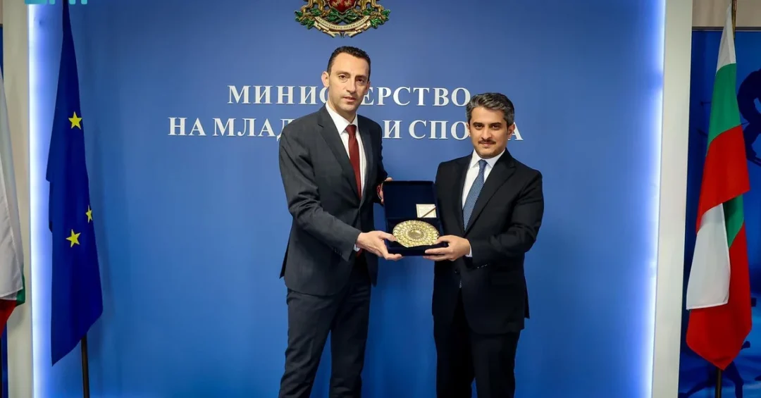 Saudi Ambassador and Bulgaria Sports Minister Discuss Strengthening Ties