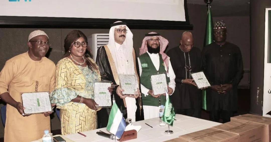 Saudi Arabia Delivers 25 Tons of Dates to Sierra Leone