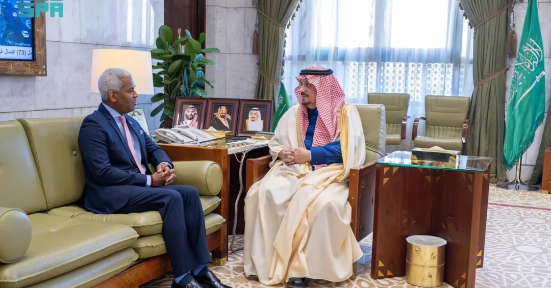 Riyadh Governor Meets Dominican Ambassador to Strengthen Ties