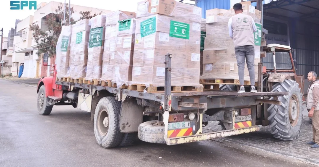 KSrelief Continues Delivering Emergency Medical Aid to Gaza Strip