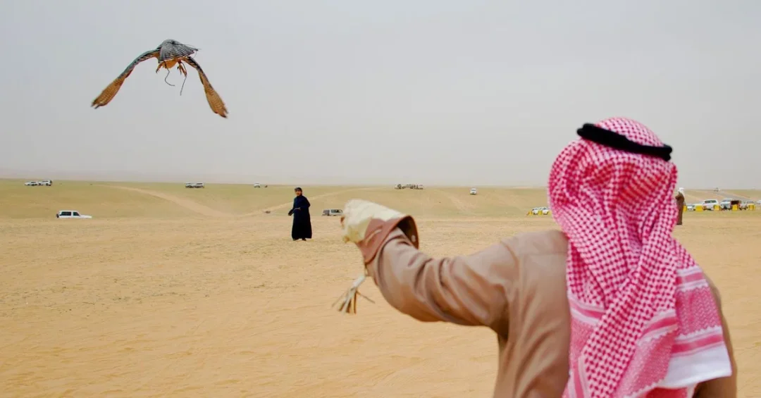 45 Falcons Compete in Thrilling Qassim Falcons Festival