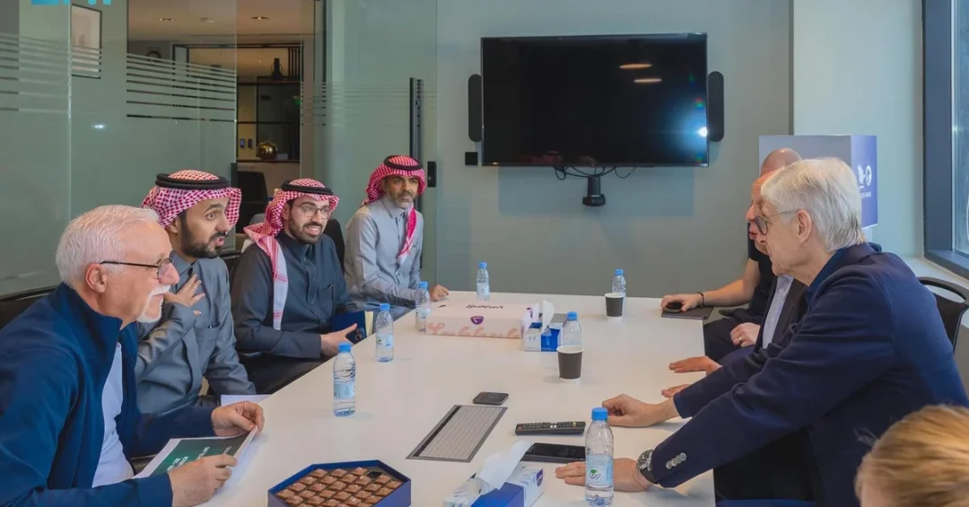 SAFF Chairman Meets FIFA’s Arsène Wenger to Boost Technical Collaboration