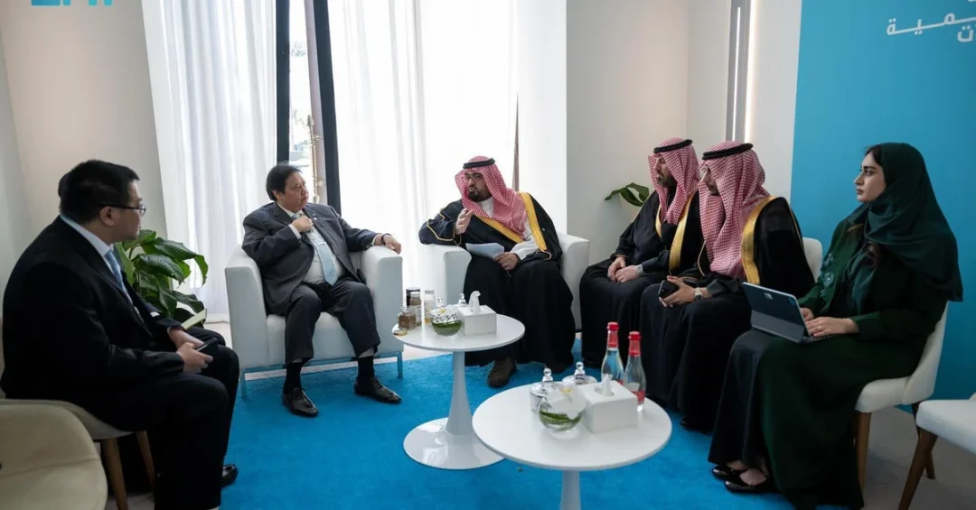 Saudi, Indonesian Economy Ministers Discuss Bilateral Trade at WGS 2025