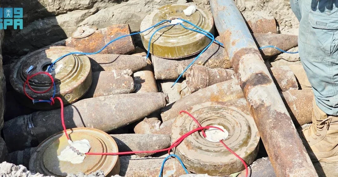 KSrelief Masam Project Clears 714 Explosives in Yemen in First Week of February