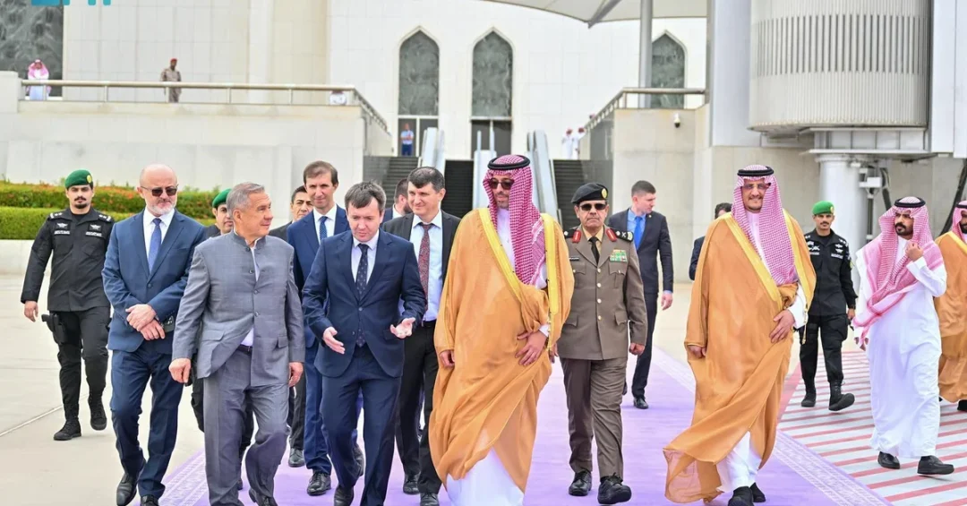 Tatarstan President Departs Jeddah After Official Visit to Saudi Arabia