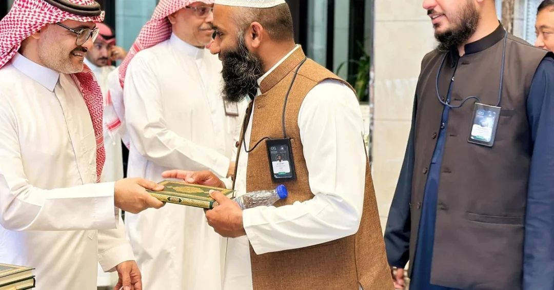 Military Quran Competition Delegates Tour King Fahd Complex in Madinah