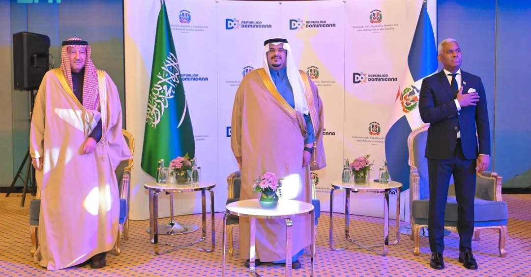 Riyadh Deputy Governor Attends Dominican Republic National Day Reception