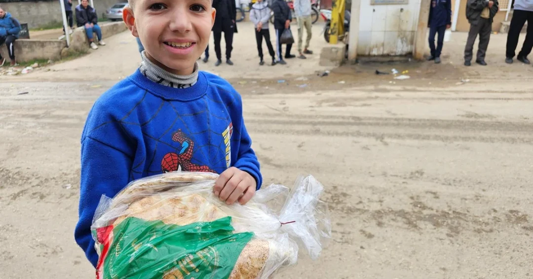 KSrelief Distributes 175,000 Bread Bundles to Refugee Families in Northern Lebanon