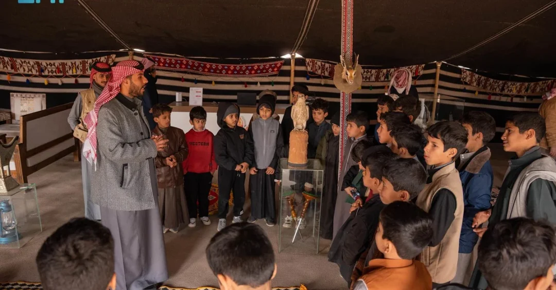 Imam Turki Reserve Hosts Student Eco-Awareness Field Visit