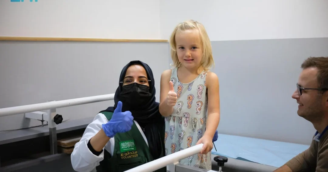 Saudi Prosthetics Give Ukrainian Girl Matilda New Hope After War Amputation