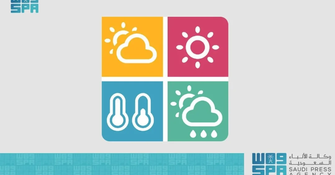 Saudi Arabia Weather: Rain and Gusty Winds Forecast for Monday