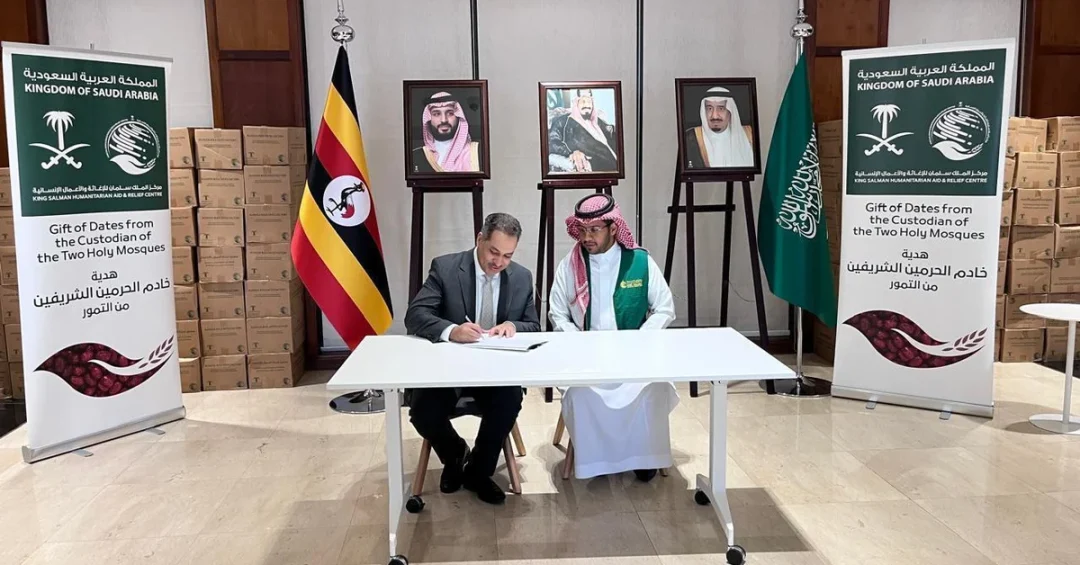Saudi Arabia’s KSrelief Delivers 25 Tons of Dates to Uganda