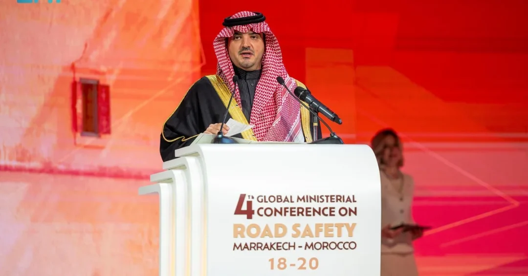 Saudi Arabia Leads Road Safety Efforts at Global Conference in Morocco