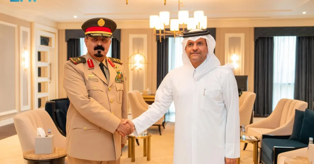 Qatar’s Defense Minister Meets IMCTC Secretary-General to Strengthen Counterterrorism Efforts