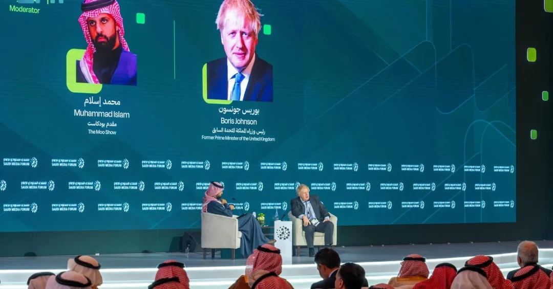 Boris Johnson Highlights Saudi Arabia as a Pivotal Global Player