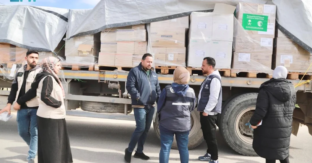 KSrelief Supports Polio Vaccination Campaign in Gaza