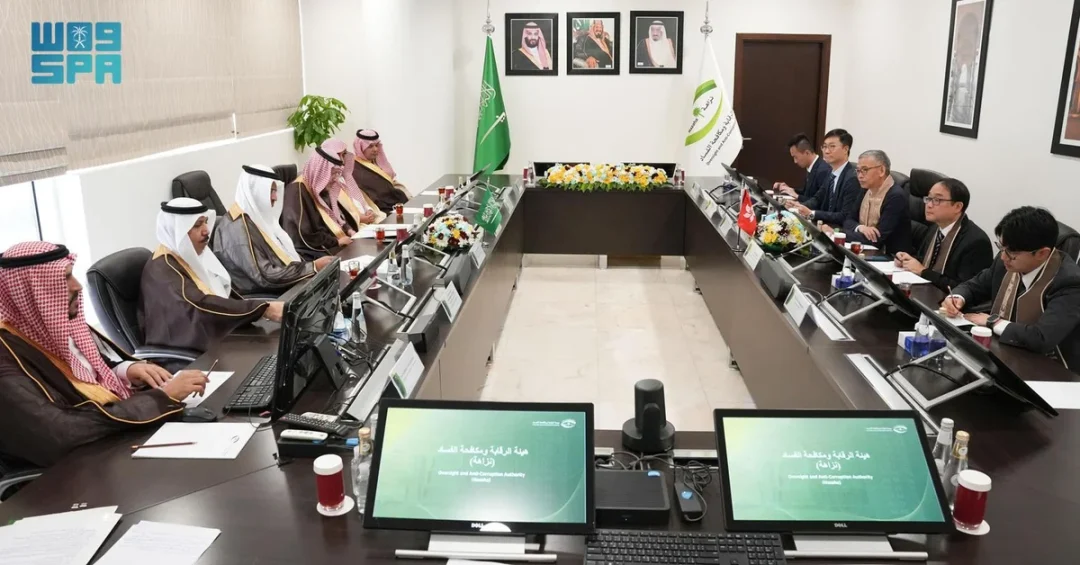 Nazaha President Receives Hong Kong’s ICAC Commissioner to Boost Anti-Corruption Cooperation