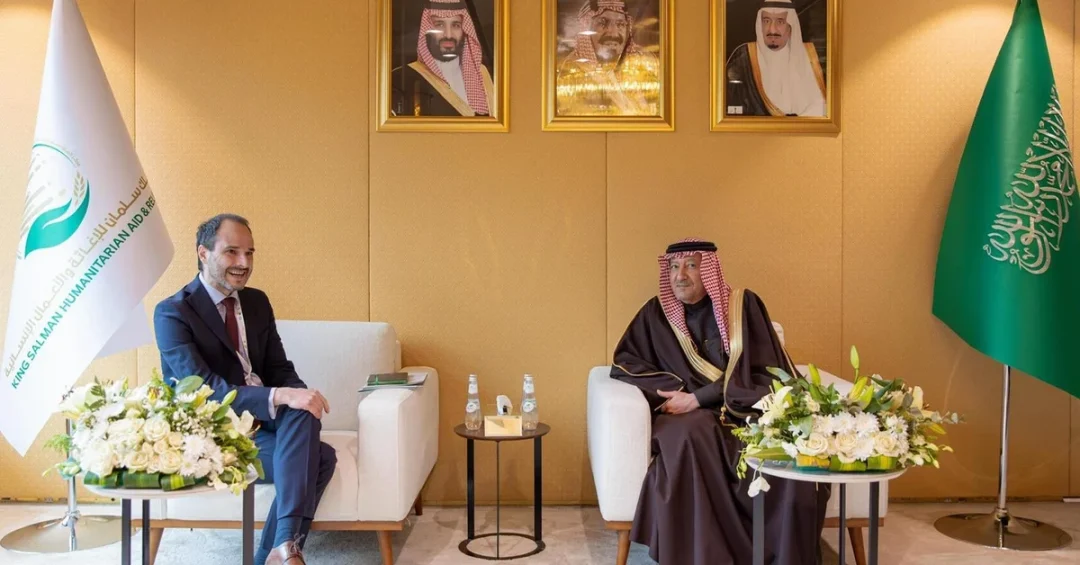 Saudi Vice Foreign Minister, MSF President Review Joint Efforts