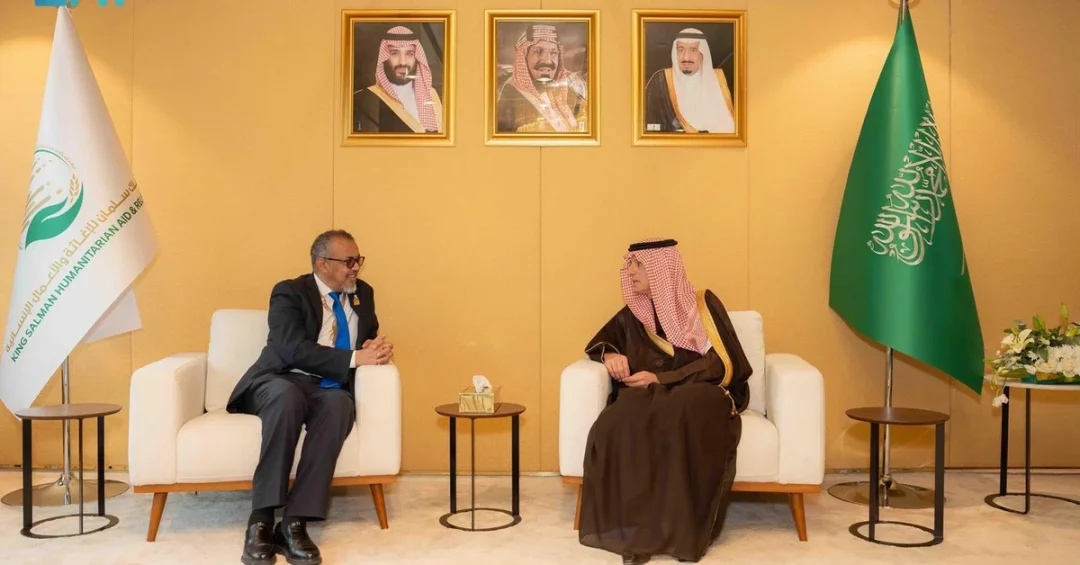 Saudi Minister, WHO Director-General Discuss Health Cooperation