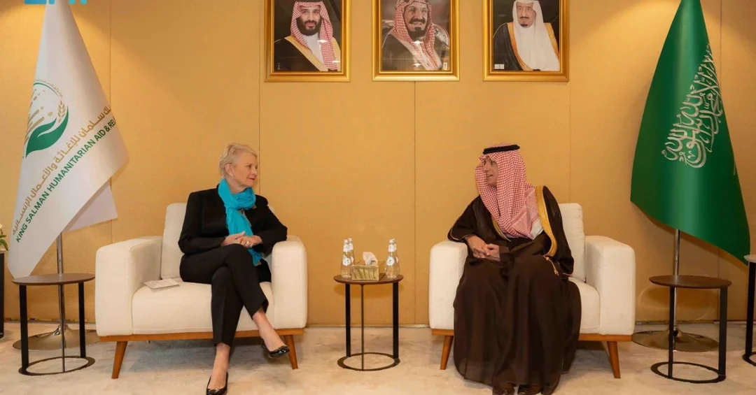 Saudi Minister Meets with WFP Executive Director in Riyadh