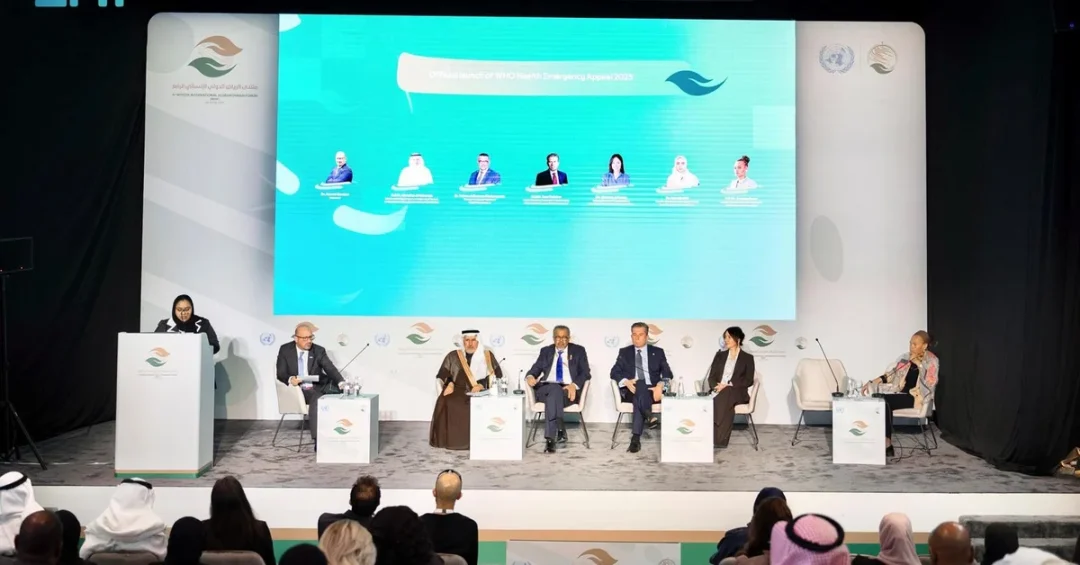 WHO Launches 2025 Health Emergency Appeal at Riyadh Forum