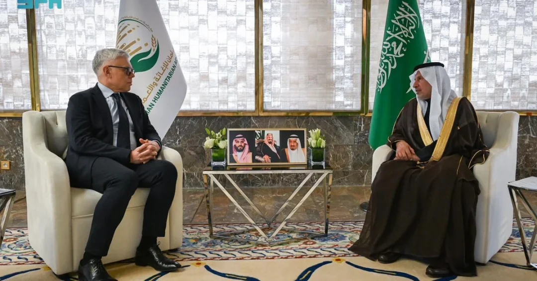 KSrelief Supervisor General Meets with ECHO Director General at Riyadh Forum