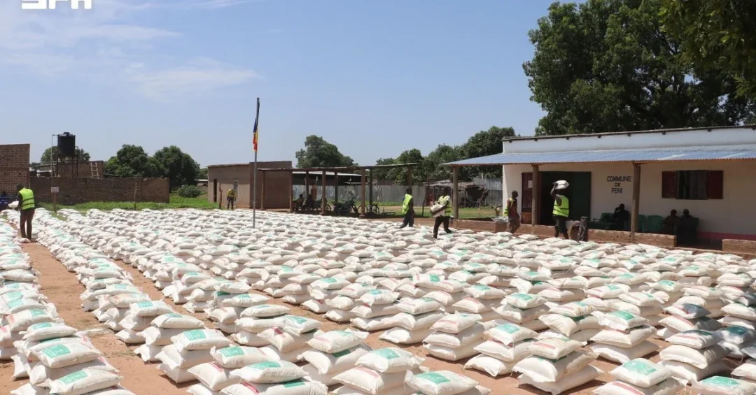 KSrelief Distributes 1,000 Food Baskets in Chad
