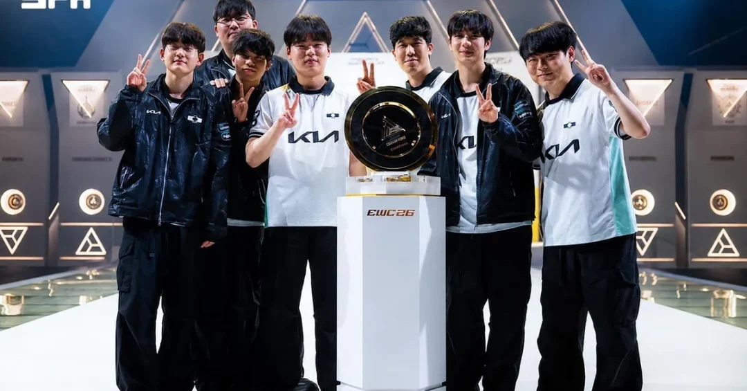 South Korea’s Dplus KIA Wins League of Legends at 2026 Esports World Cup