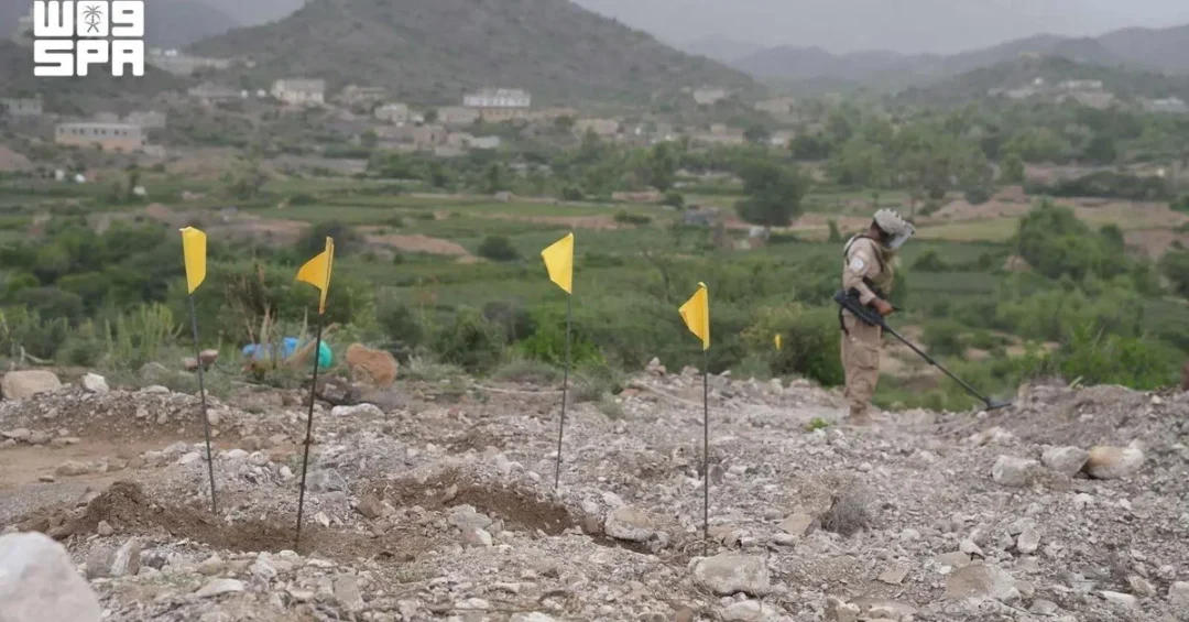 KSrelief Masam Project Removes 1,786 Mines in Yemen