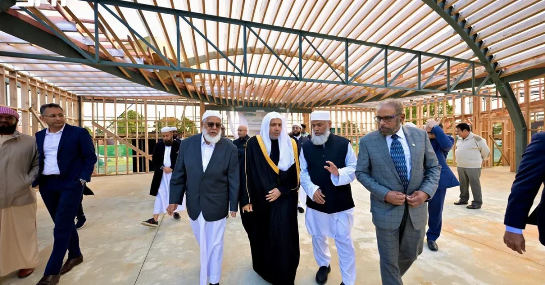 MWL Secretary-General Inspects Islamic Center Construction in Auckland