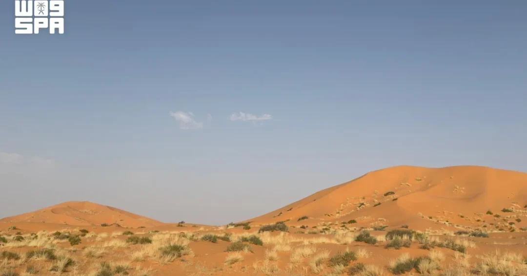 Al-Hanateen Dunes Reflect Natural and Historical Heritage Near Rafha