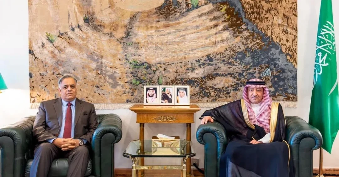 Vice Minister of Foreign Affairs Receives Indian Ambassador in Riyadh