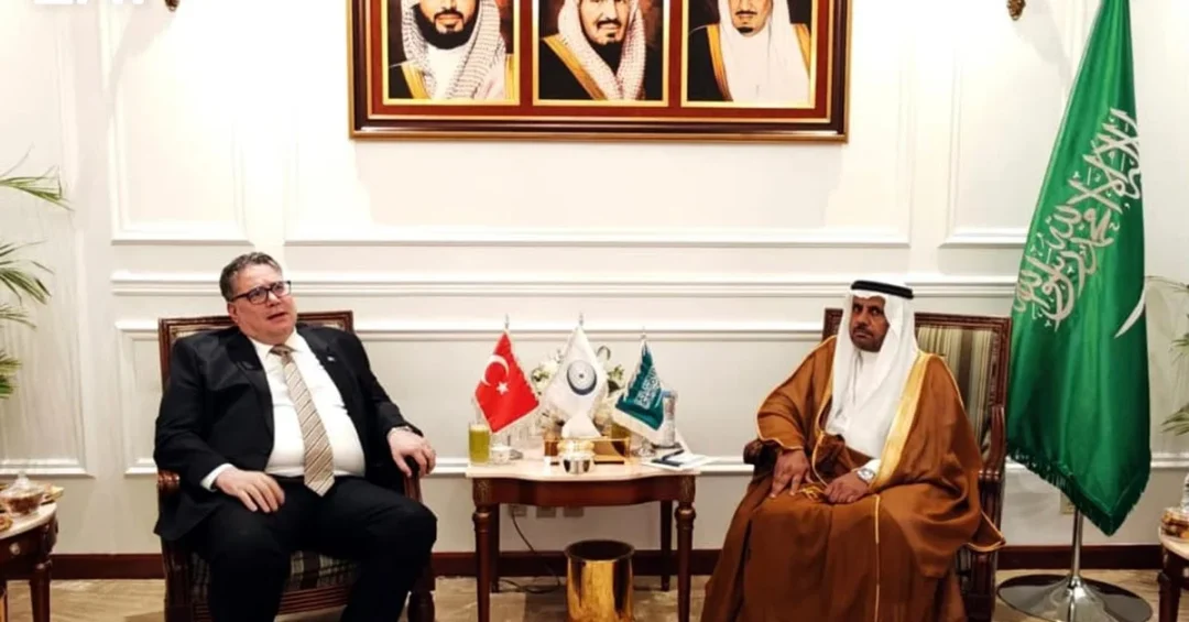 Saudi Permanent Representative to OIC Meets Turkish Counterpart