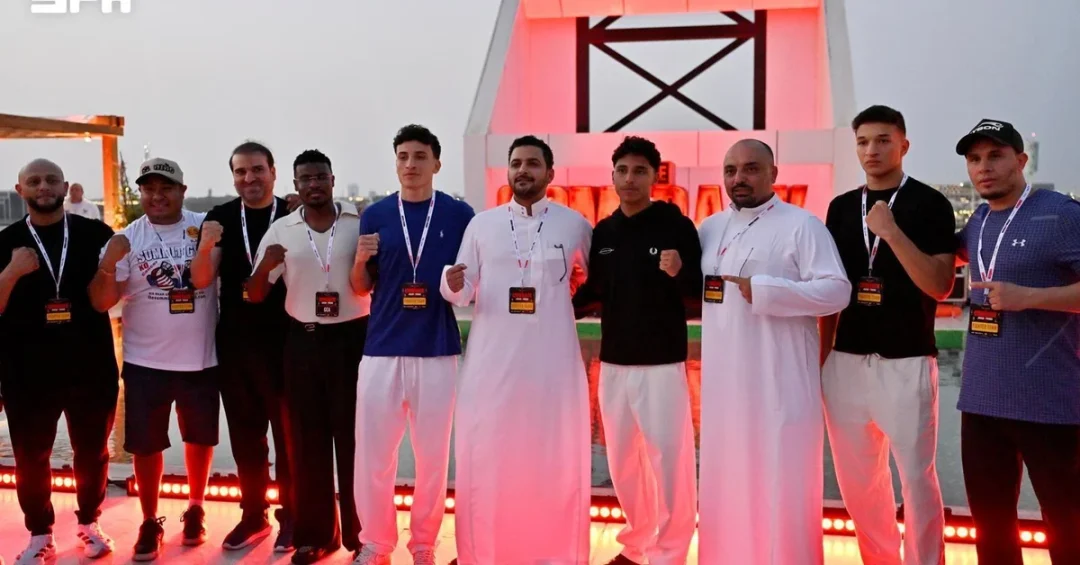 “The Comeback” Fighters Attend Grand Arrivals Launch Party Ahead of Jeddah Bouts