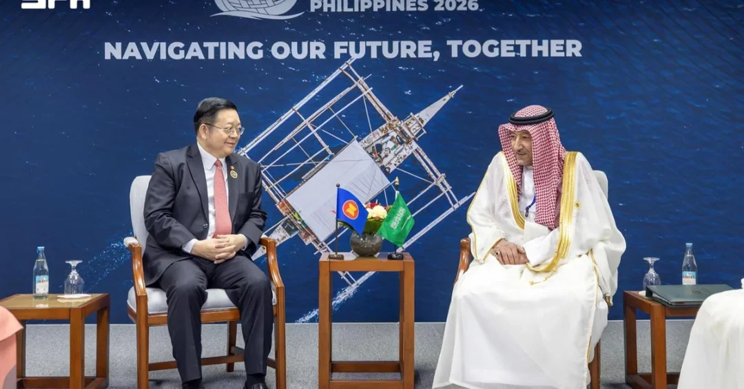 Saudi Vice Foreign Minister Meets ASEAN Secretary-General in Manila