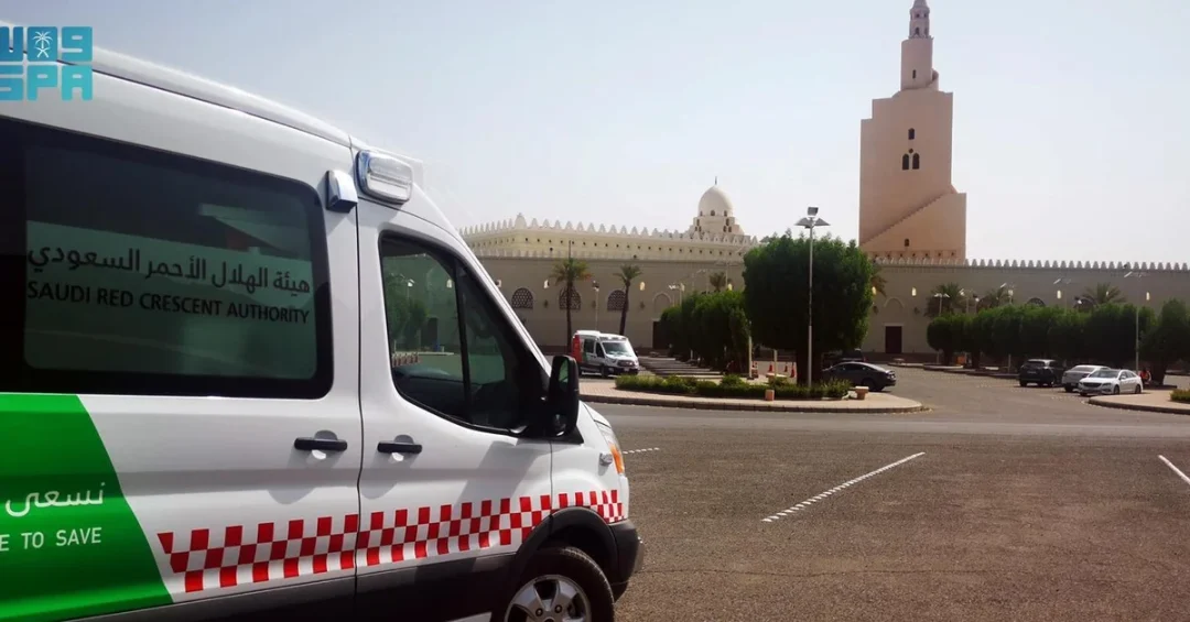Madinah Red Crescent Responds Swiftly to Save Pilgrim’s Life