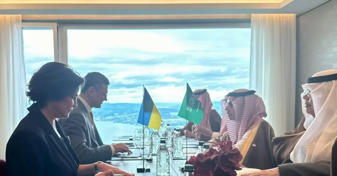 Saudi and Ukraine Foreign Ministers Meet to Strengthen Diplomatic Ties