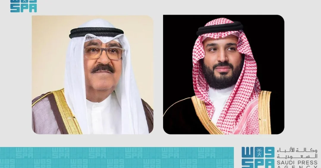 Saudi Crown Prince and Kuwait Amir Exchange Eid Al-Adha Greetings