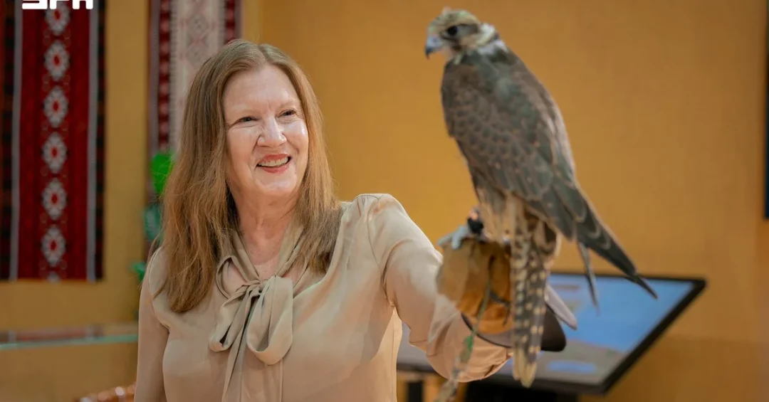 US Envoy Visits International Falcon Auction in Riyadh