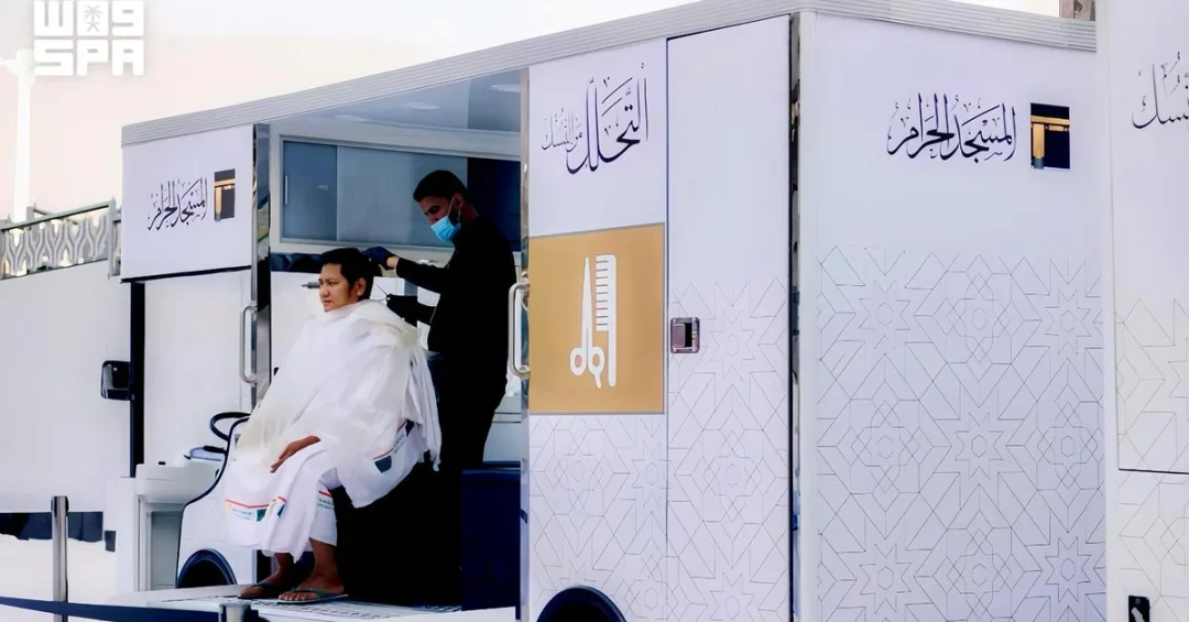 Free Tahallul Service for Pilgrims at Grand Mosque